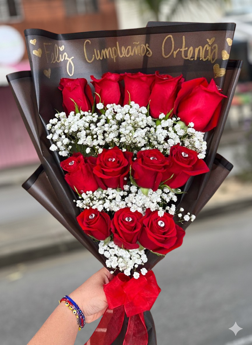 🌹 Ramo Clásico 'Pasión Eterna'