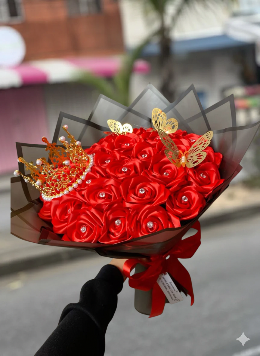 👑 Ramo Eterno 'Pasión Real'