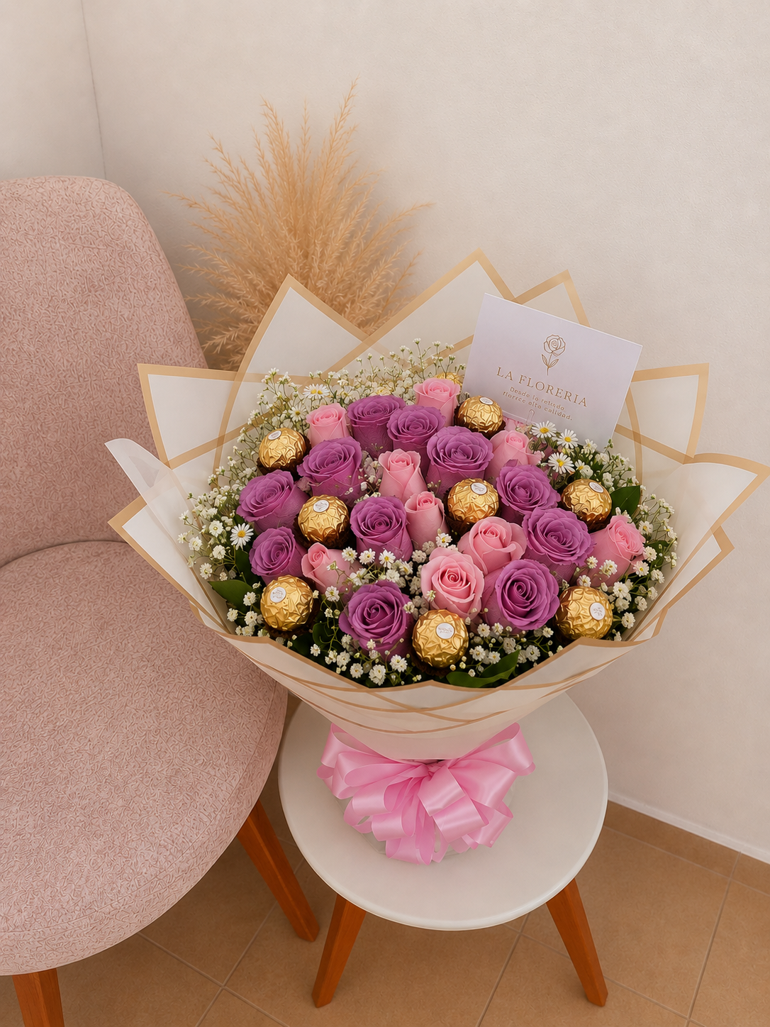 🌸 Ramo Elegancia Púrpura